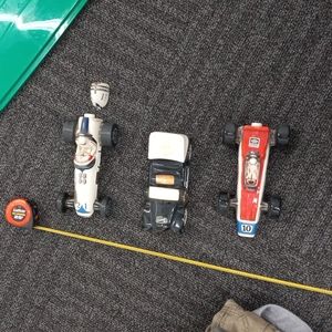 3 Ezra brooks decanter's 1970/71